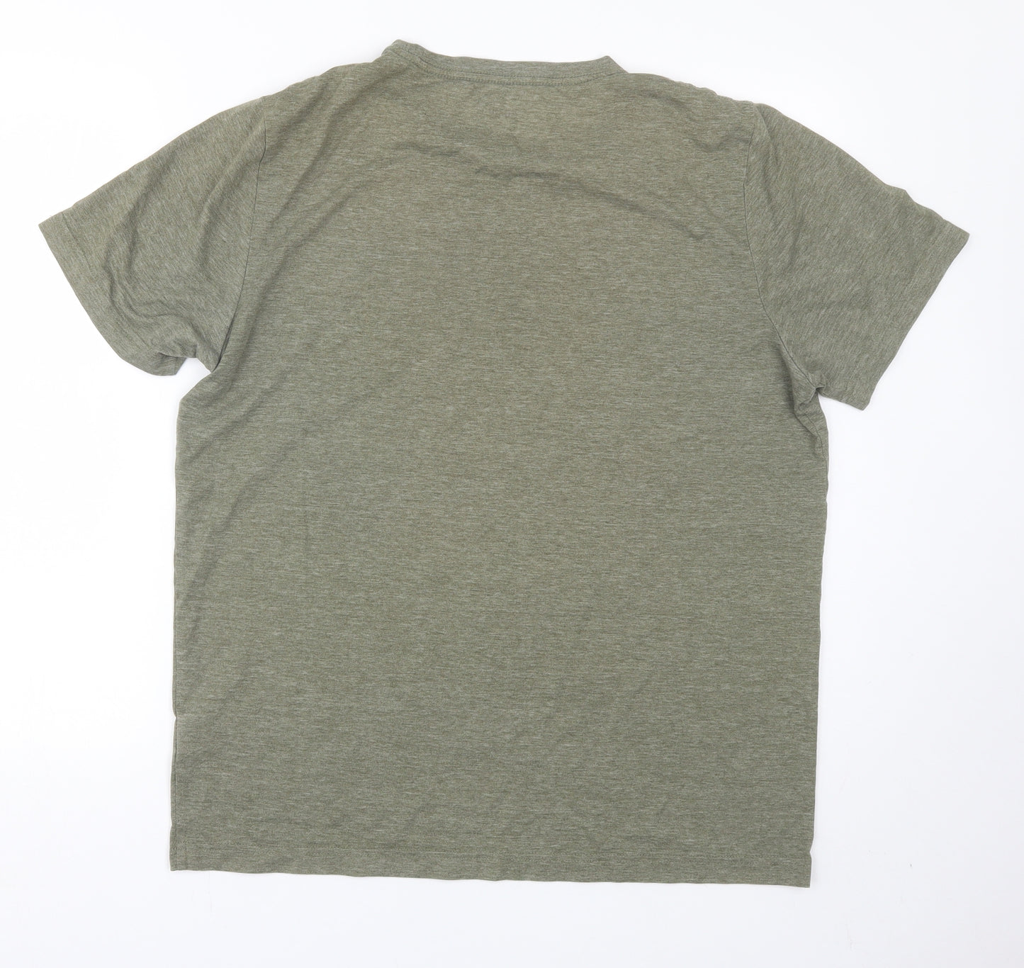 PUMA Mens Green    T-Shirt Size L