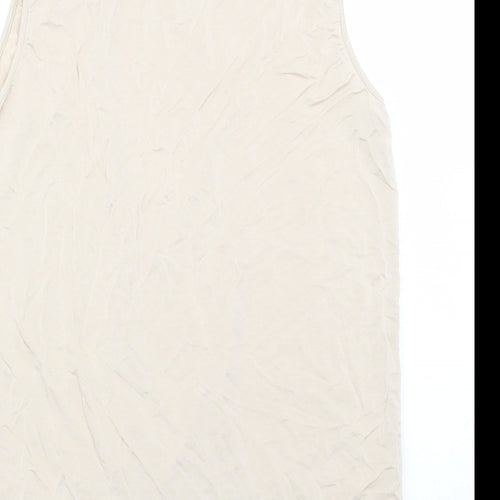Oysho Womens Gold   Basic Tank Size S