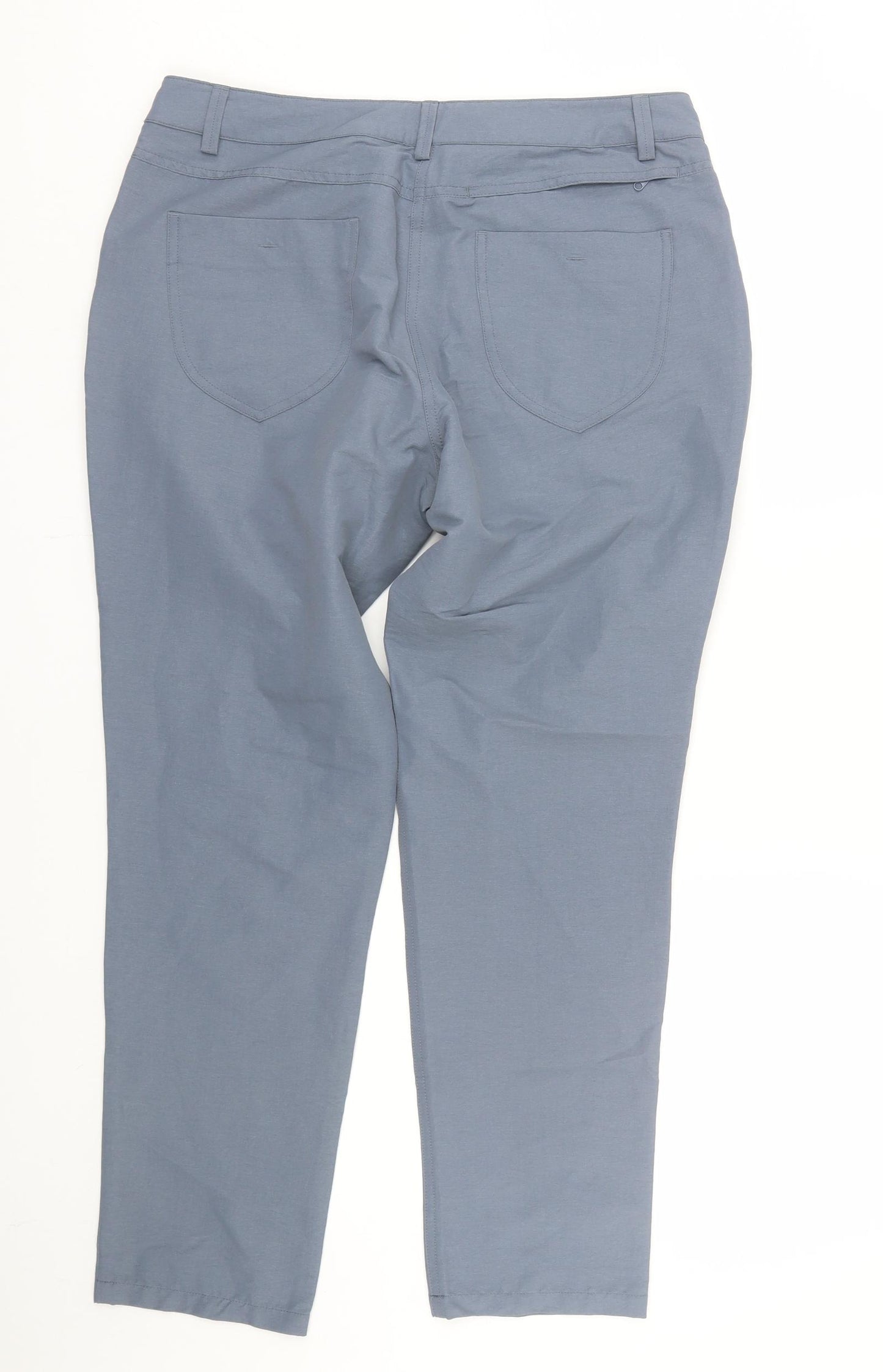 Rohan Womens Grey   Track Pants Trousers Size 14 L27 in