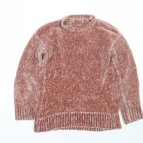 Peacocks Womens Pink   Pullover Jumper Size S
