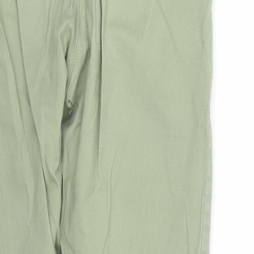 F&F Womens Green   Capri Trousers Size 6 L25 in
