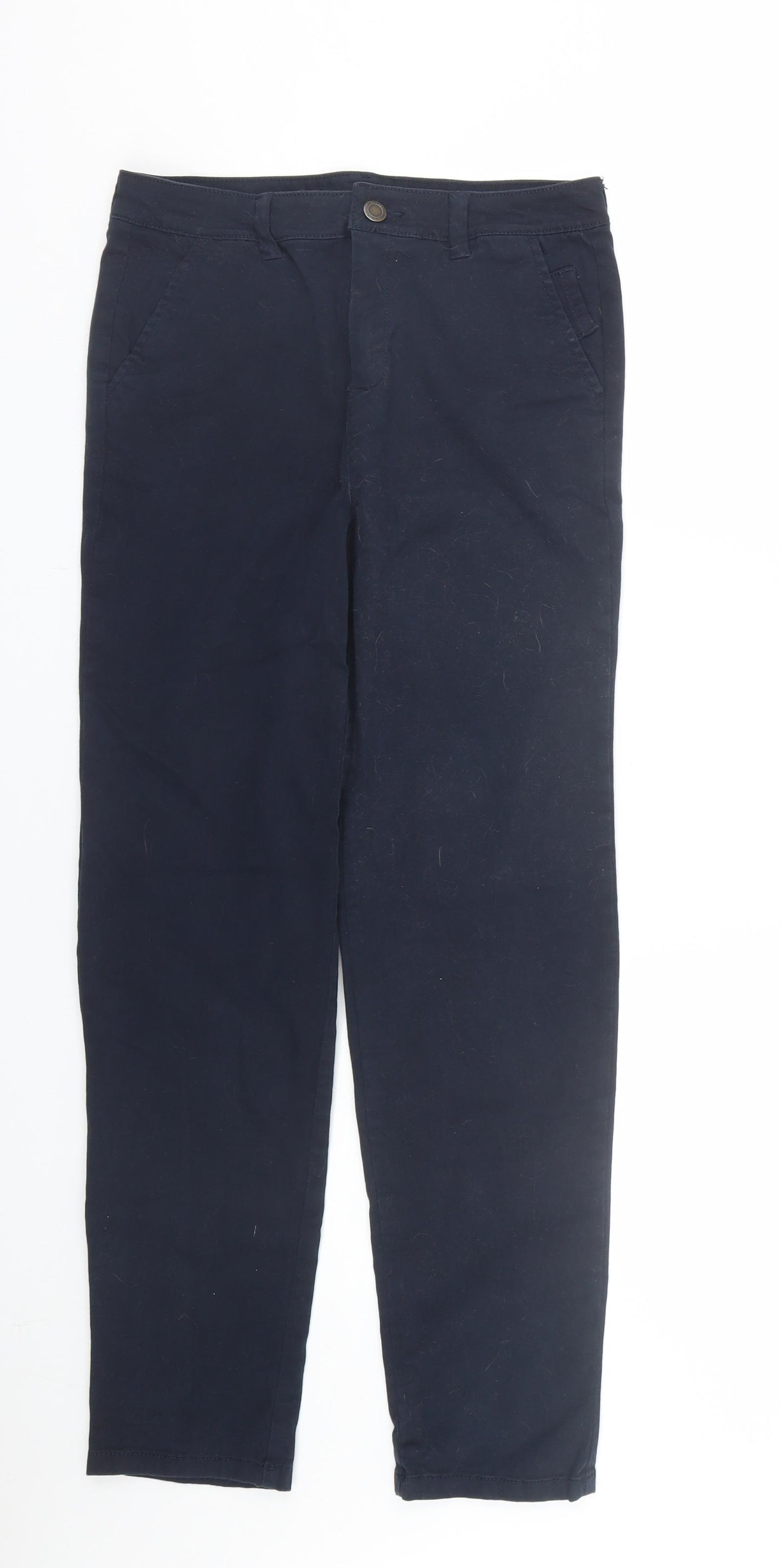 F&F Womens Blue   Capri Trousers Size 6 L26 in