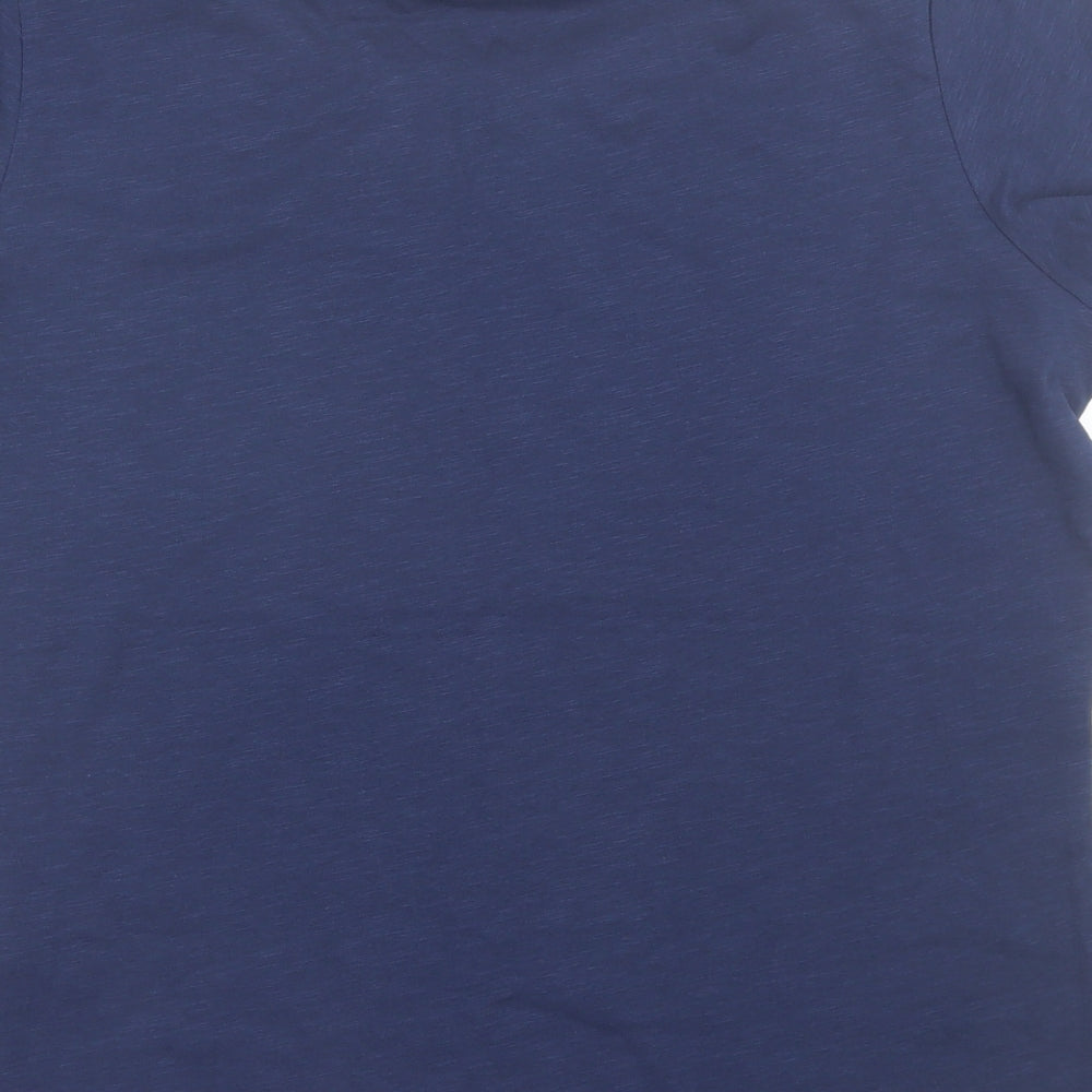 Animal Womens Blue   Basic T-Shirt Size 14