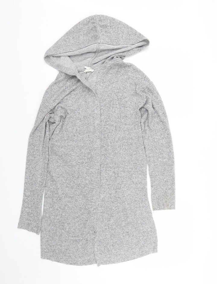 H&M Womens Grey Cardigan Jumper Size S