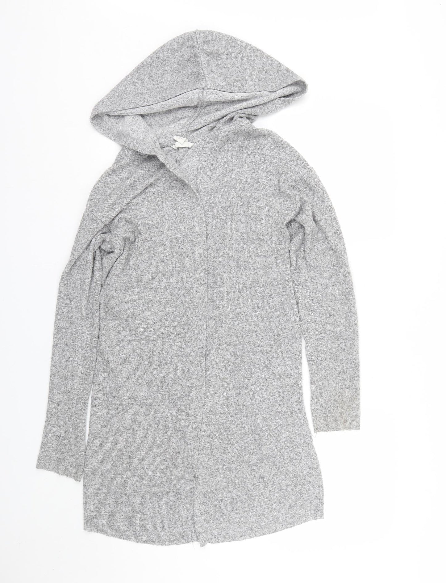 H&M Womens Grey   Cardigan Jumper Size S