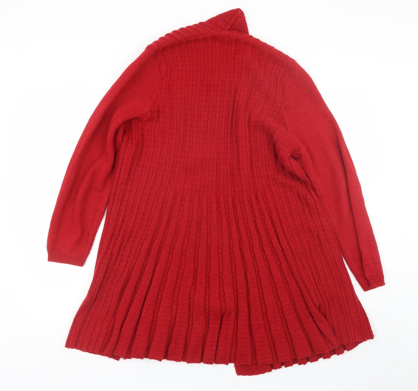 Nightingales Womens Red   Cardigan Jumper Size 12