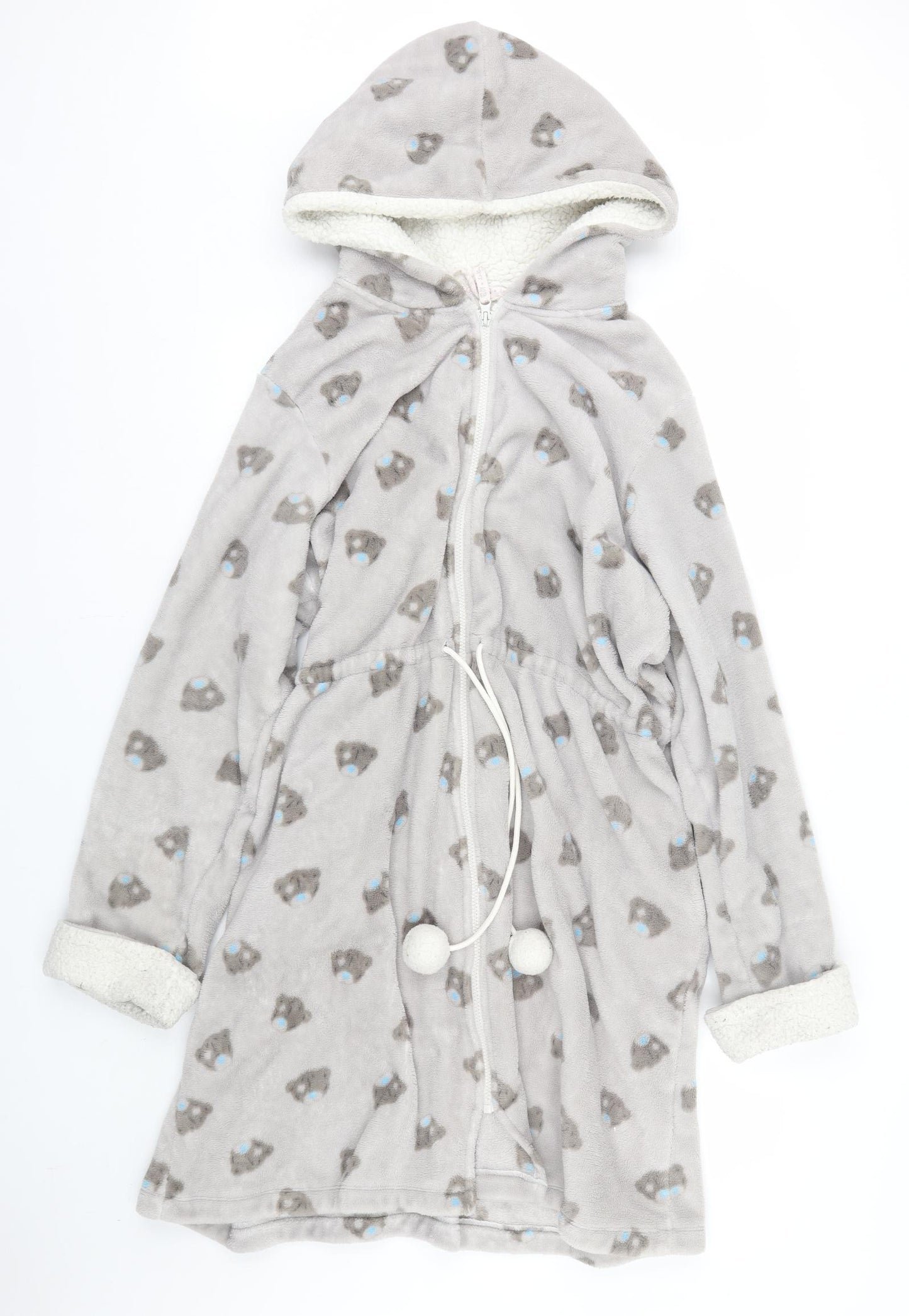 M&S Womens Grey Polka Dot  Cami Gown Size 20  - Tatty Teddy