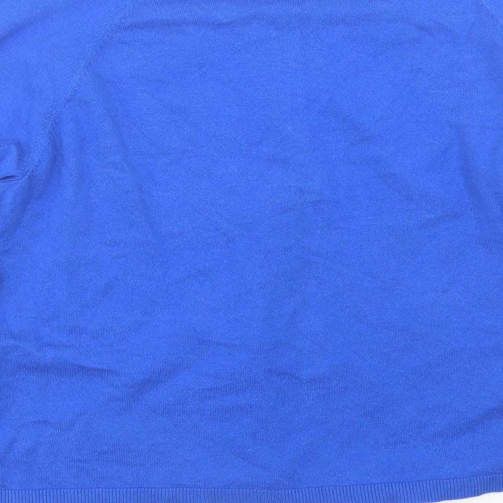 Papaya Womens Blue   Cardigan Jumper Size 16