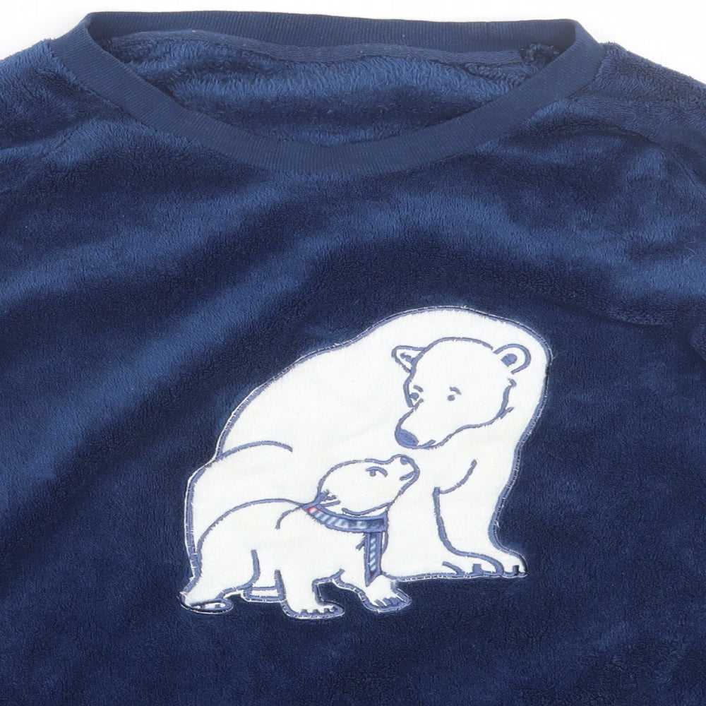 Avon Womens Blue   Top Pyjama Top Size 14  - Polar Bear