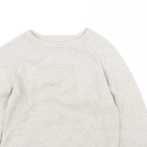 H&M Boys Beige   Pullover Jumper Size 9-10 Years