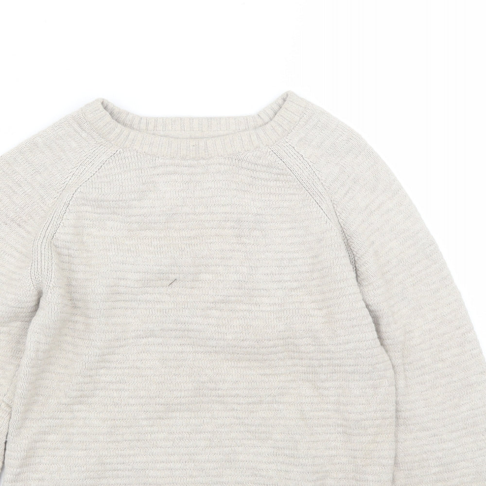 H&M Boys Beige   Pullover Jumper Size 9-10 Years