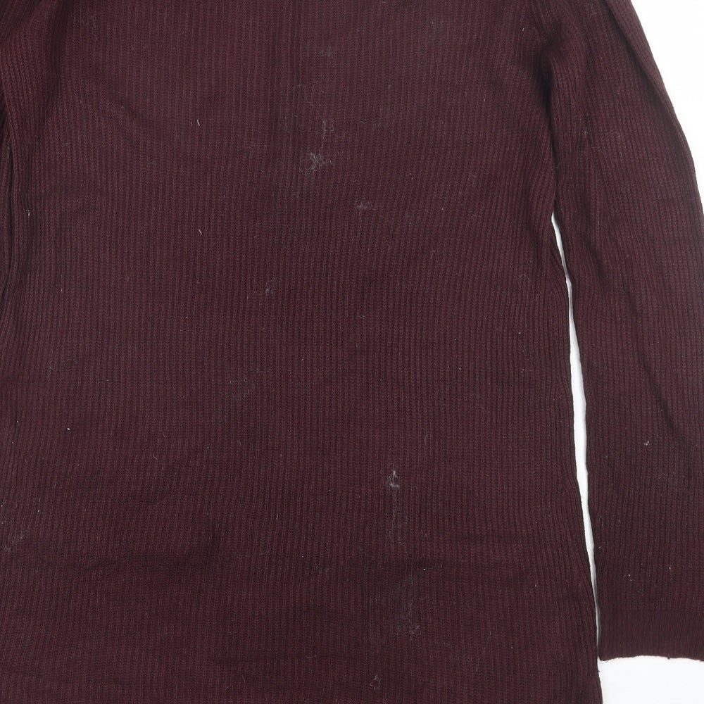 Dorothy Perkins Womens Red   Jumper Dress  Size 8