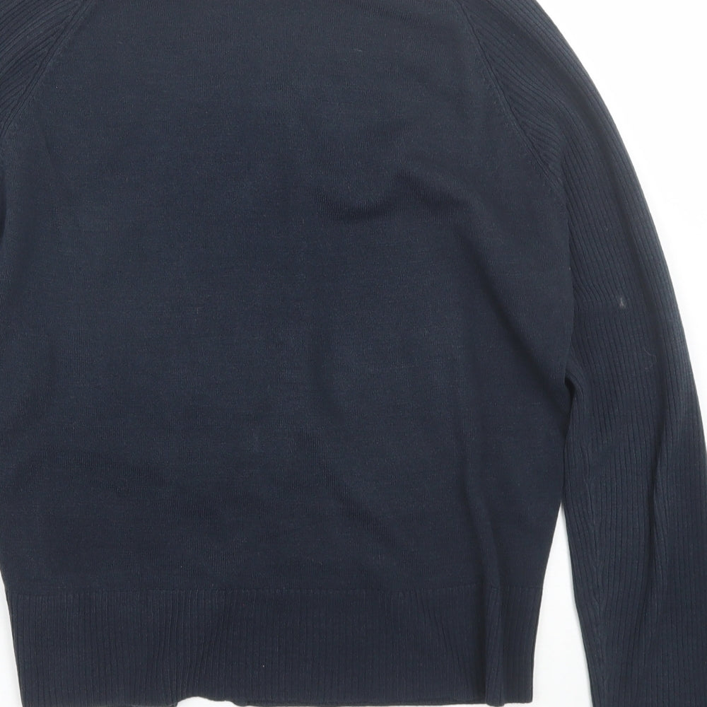 M&S Womens Blue   Cardigan Jumper Size 16
