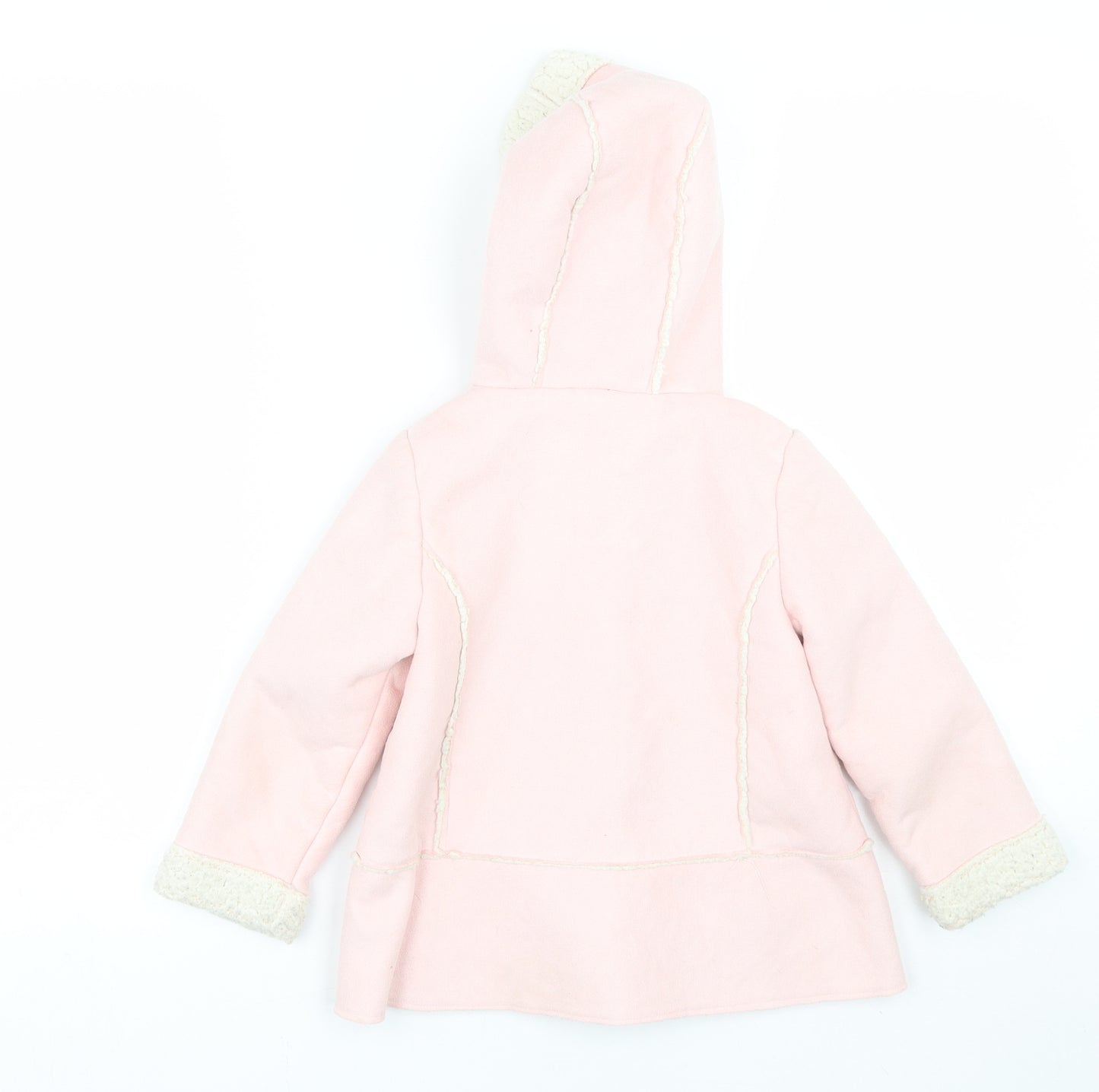 Evie Angel Girls Pink   Jacket Coat Size 4 Years