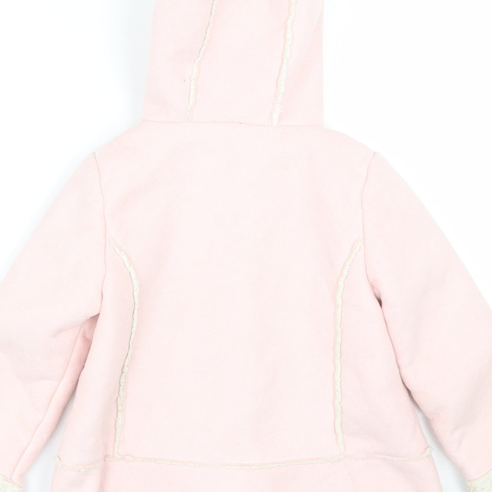 Evie Angel Girls Pink   Jacket Coat Size 4 Years