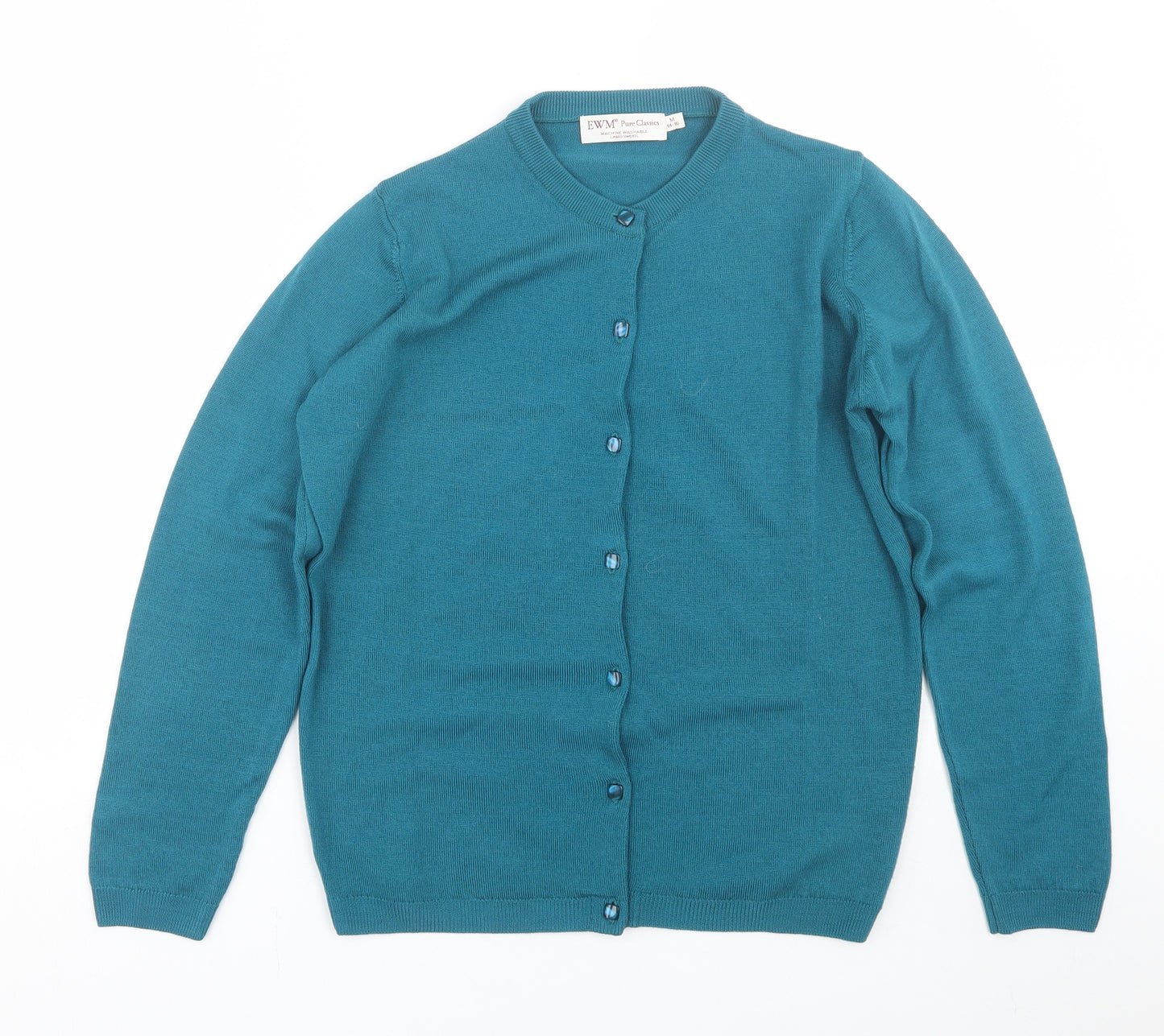 EWM Womens Blue   Cardigan Jumper Size M