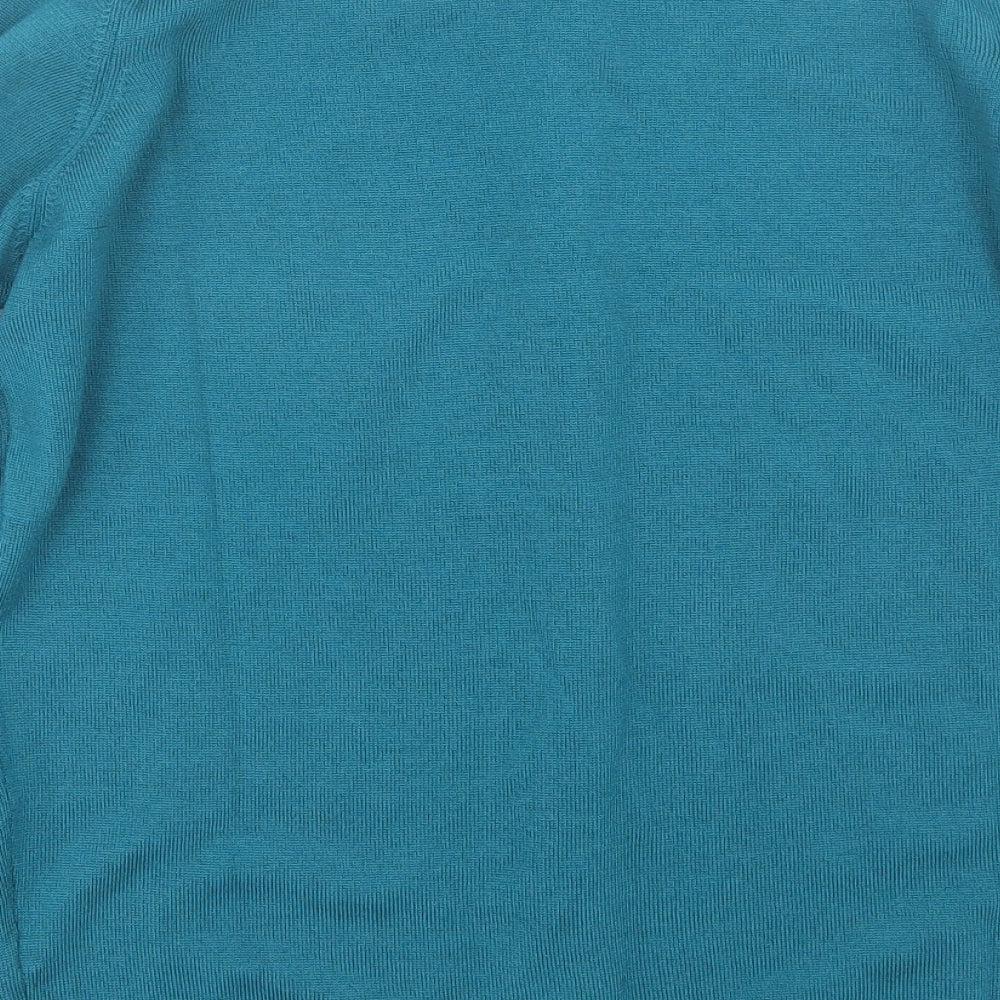 EWM Womens Blue   Cardigan Jumper Size M