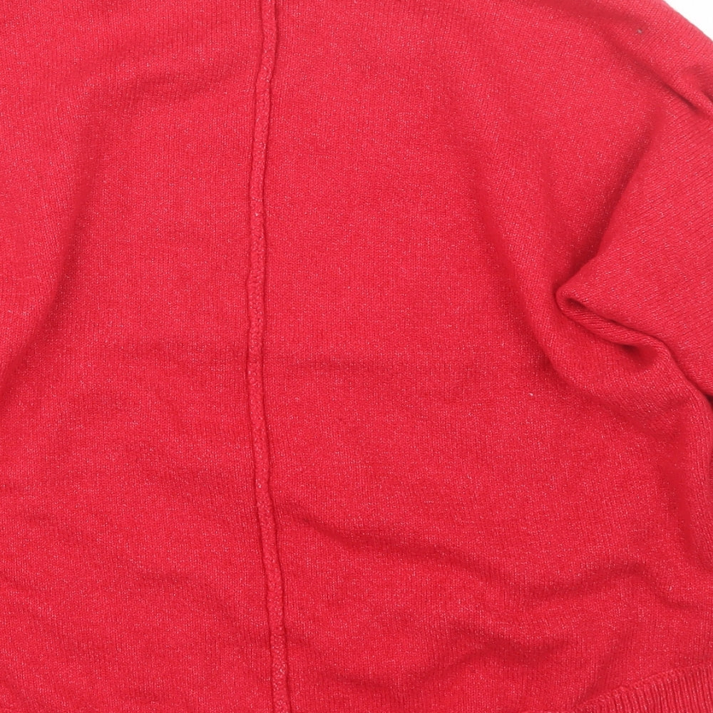 White Stuff Womens Red   Pullover Jumper Size 14