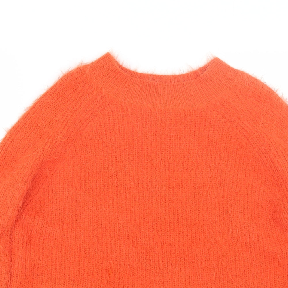 Primark Womens Orange   Pullover Jumper Size M