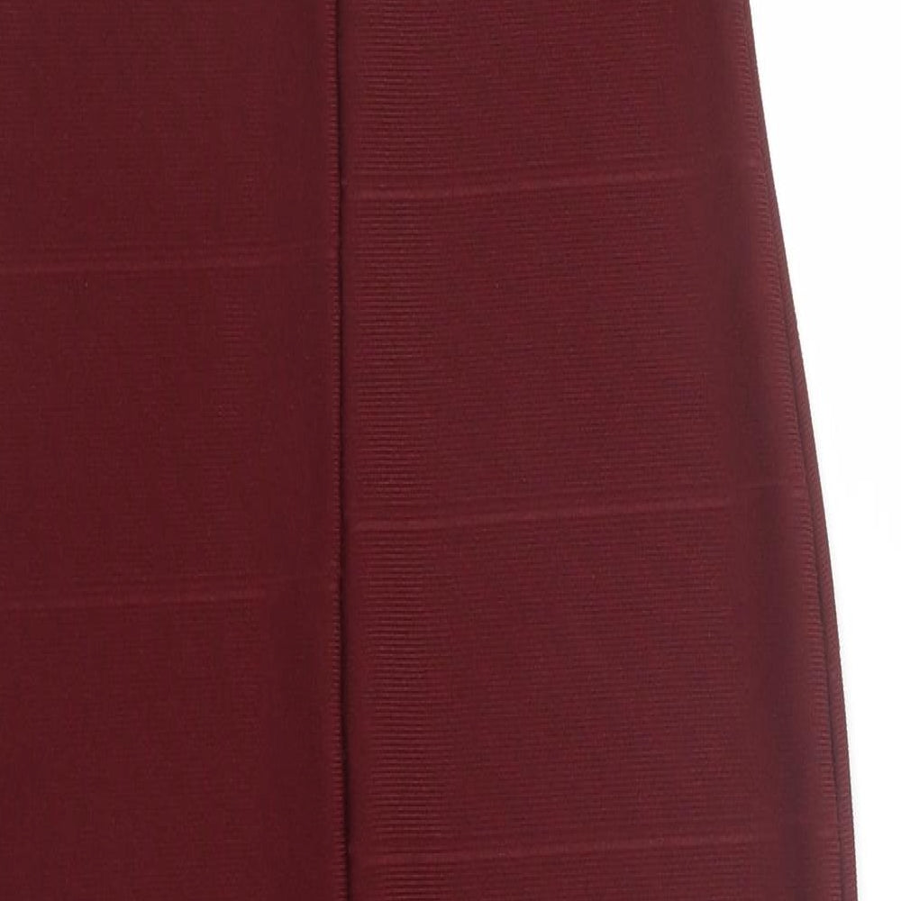 Boohoo Womens Red   Tank Dress  Size 10