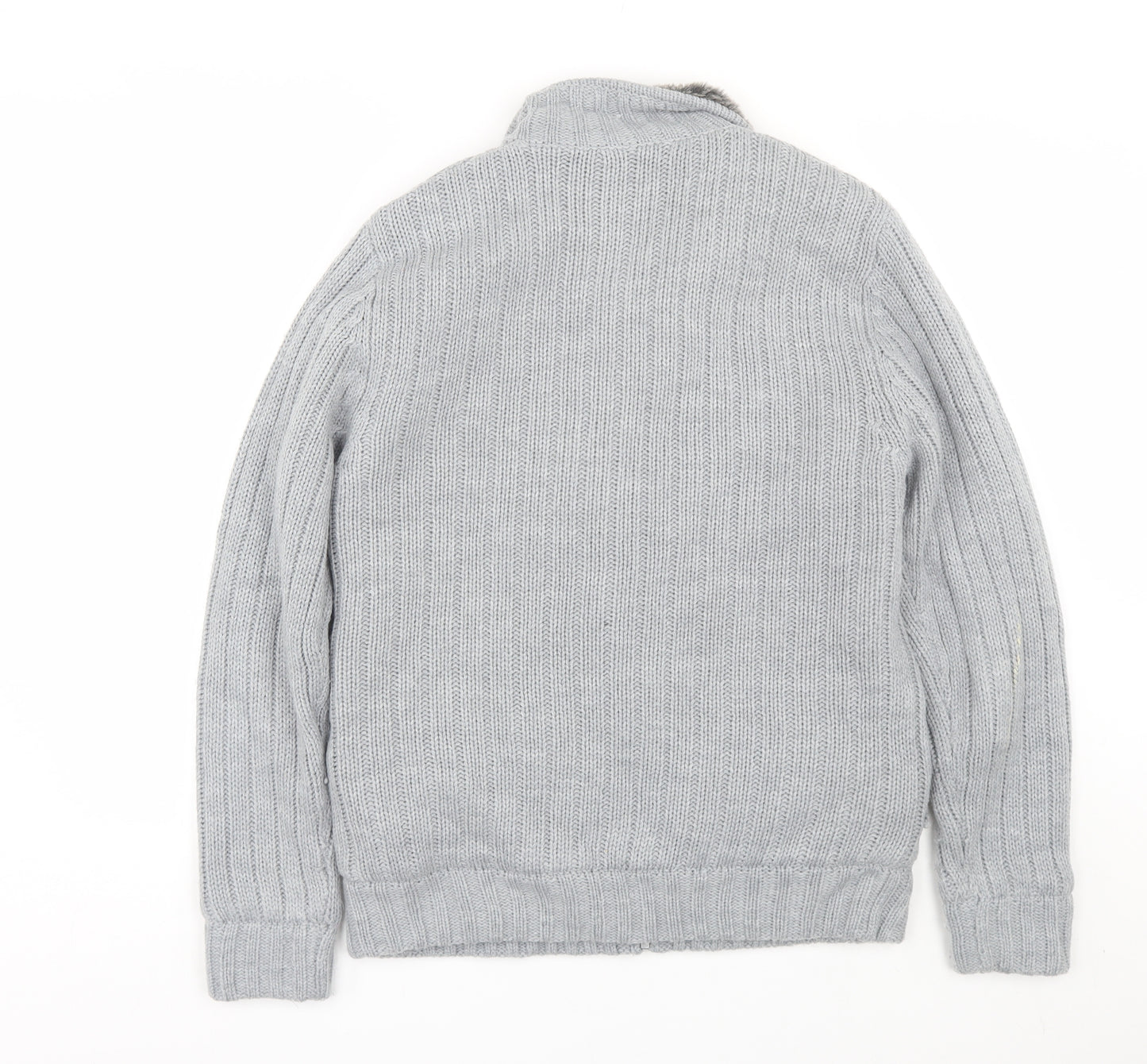 Cherokee Mens Grey   Full Zip Jumper Size S