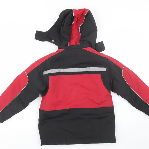 Sunderland AFC Boys Red   Basic Jacket Coat Size 5-6 Years  - Sunderland AFC