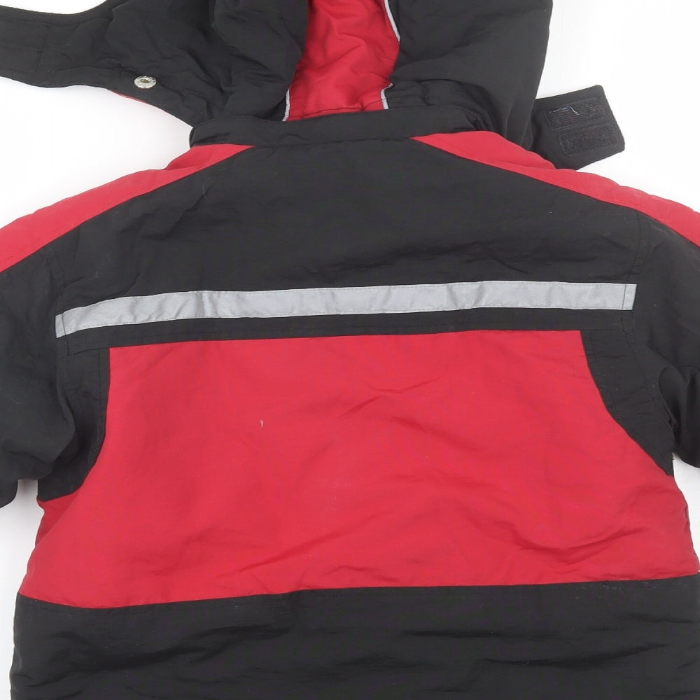 Sunderland AFC Boys Red   Basic Jacket Coat Size 5-6 Years  - Sunderland AFC