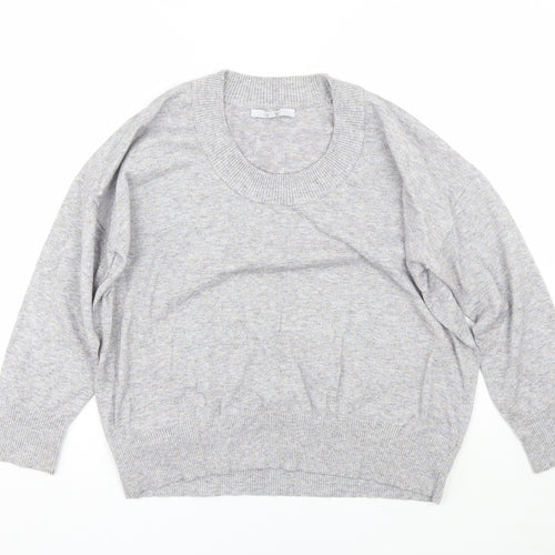 NEXT Womens Grey   Pullover Jumper Size M