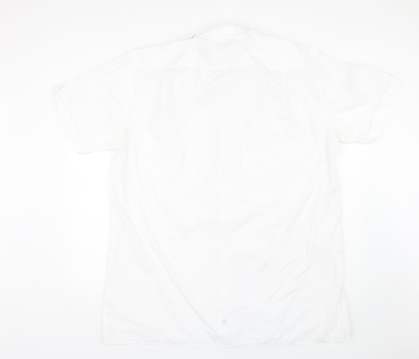 Double TWO Mens White    Dress Shirt Size 18