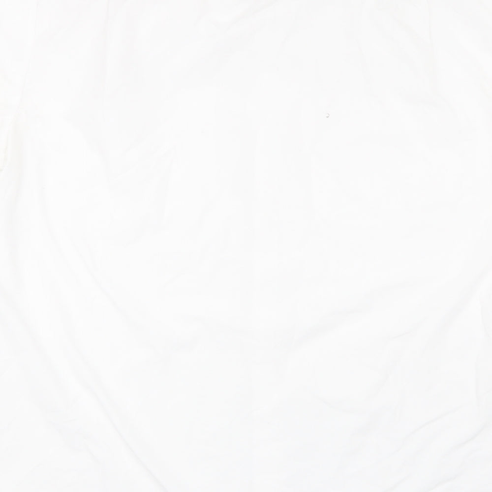 Double TWO Mens White    Dress Shirt Size 18