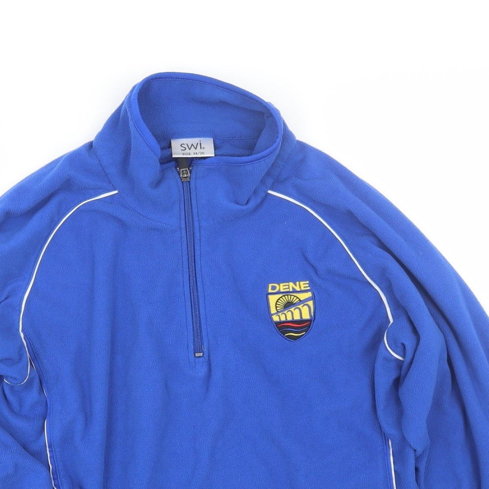 SWI Womens Blue   Pullover Sweatshirt Size 8