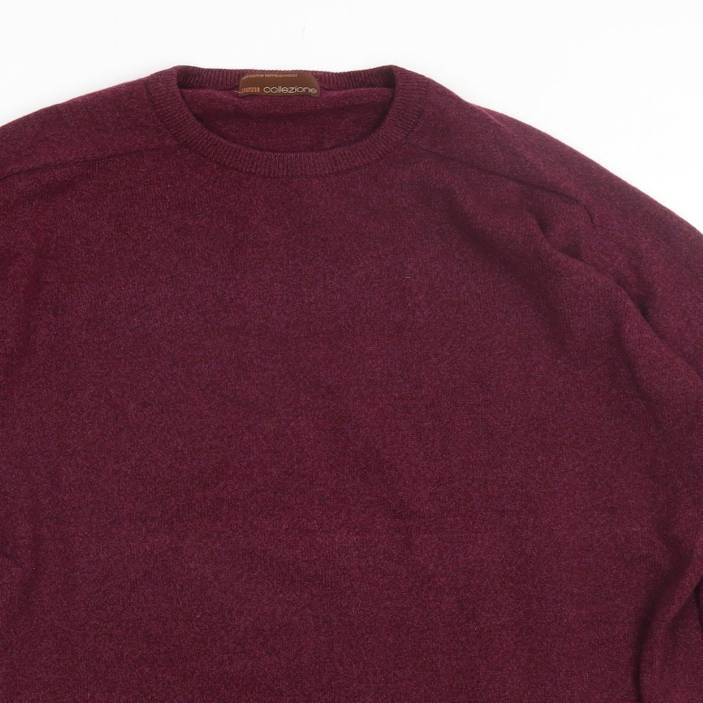 M&S Mens Purple   Pullover Jumper Size 2XL