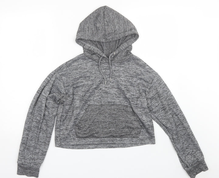 Primark Womens Grey   Pullover Hoodie Size S