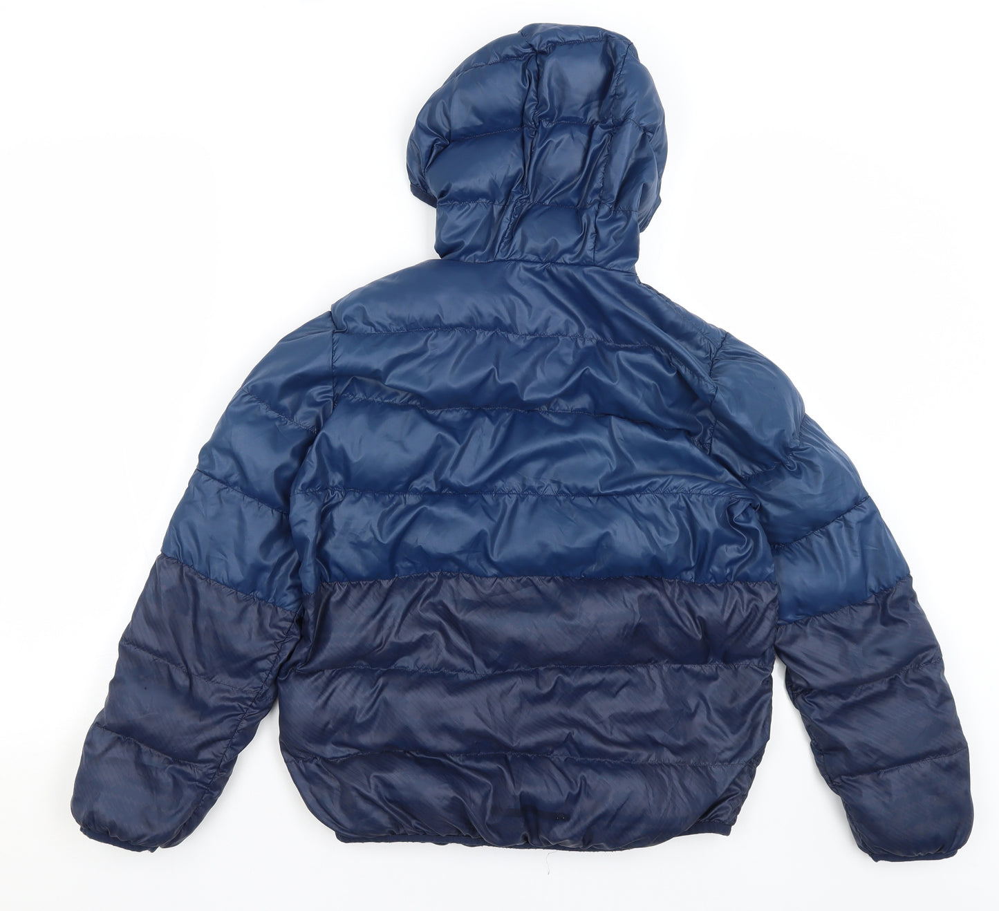 adidas Boys Blue   Parka Coat Size 11-12 Years