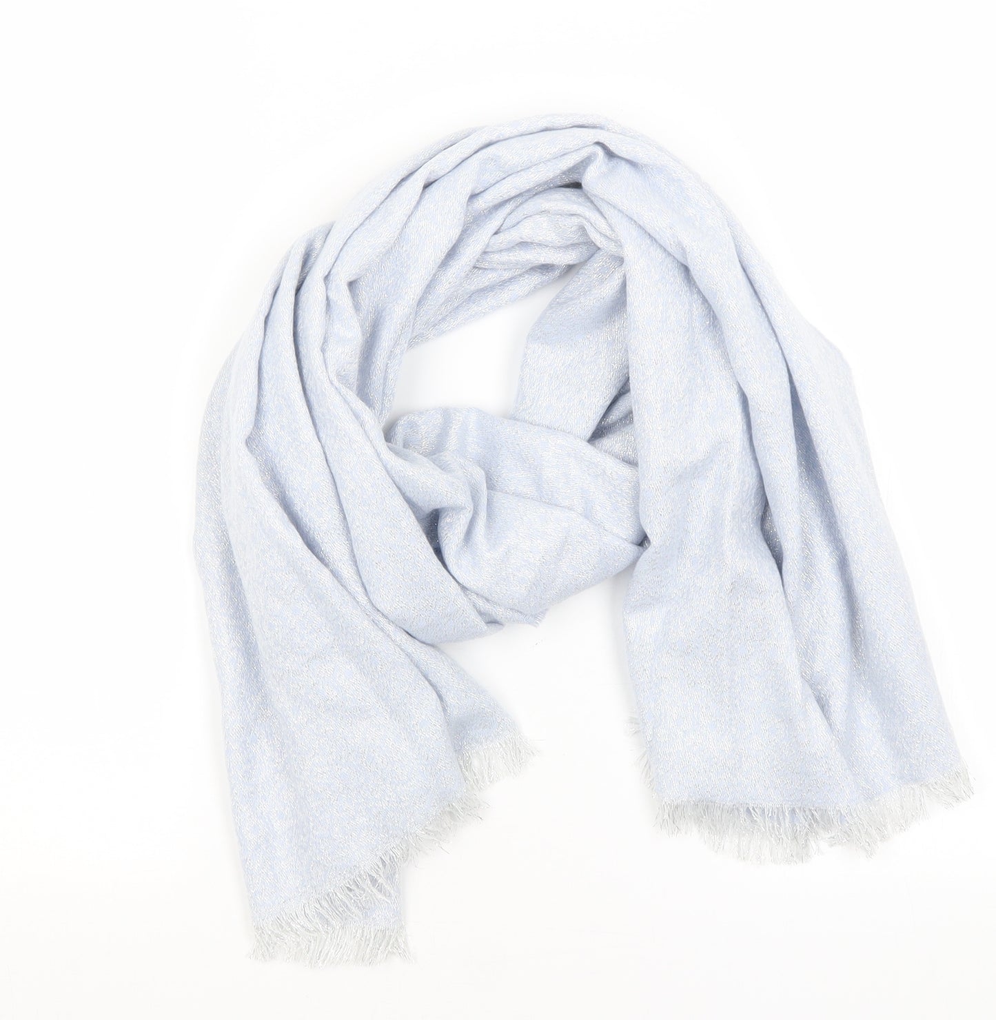 Preworn Womens Blue    Scarf