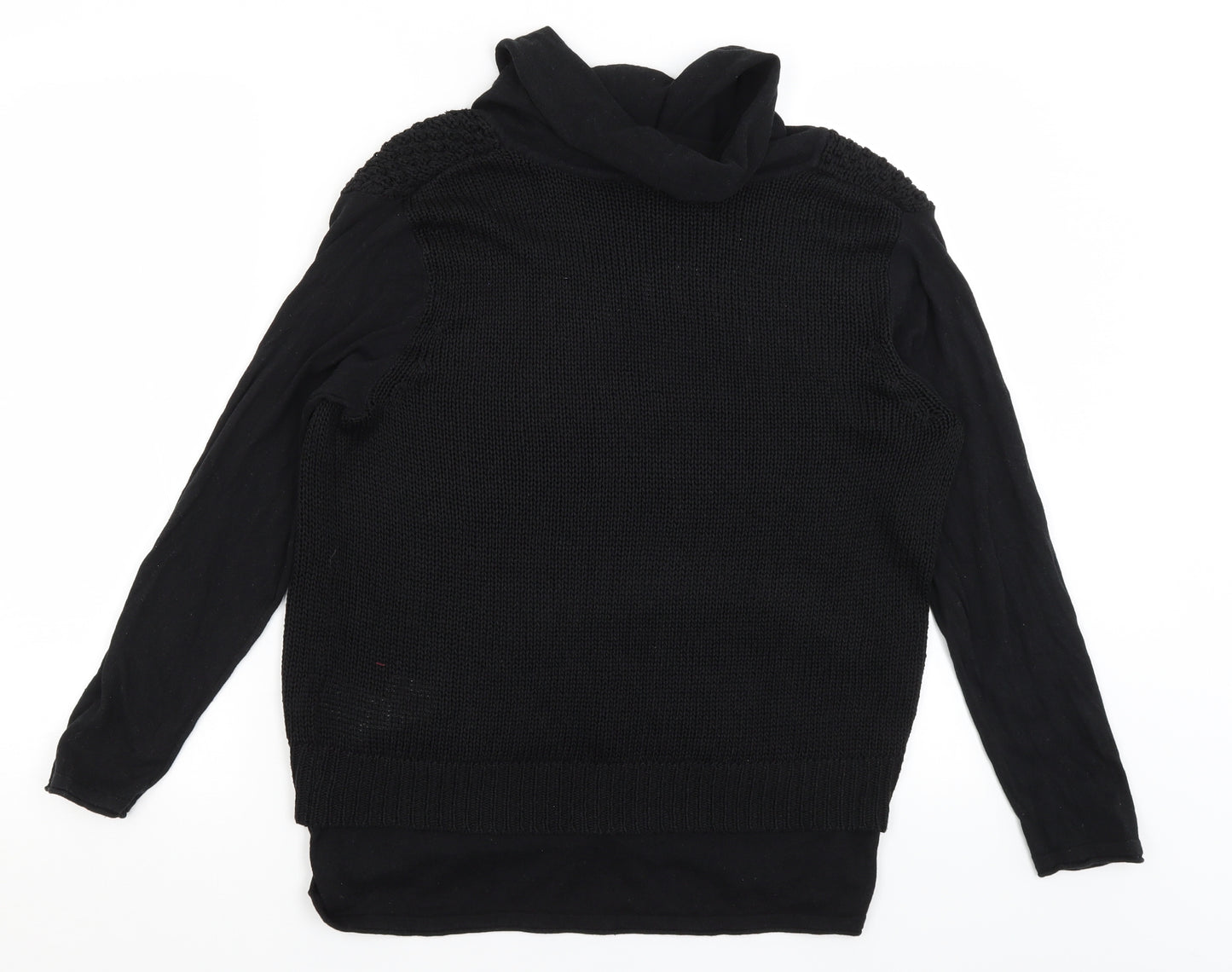 Brandette Womens Black   Pullover Jumper Size L