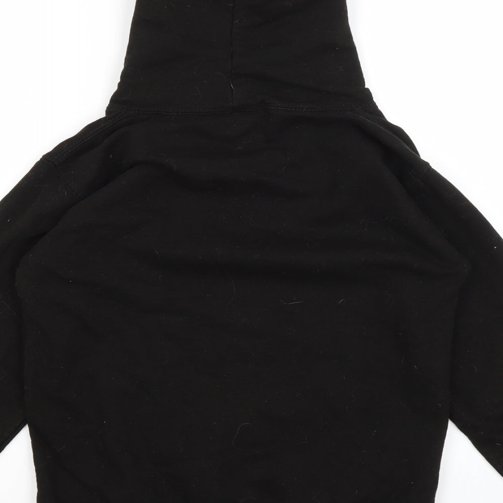 AWD Boys Black   Pullover Hoodie Size 12-13 Years  - Kiss