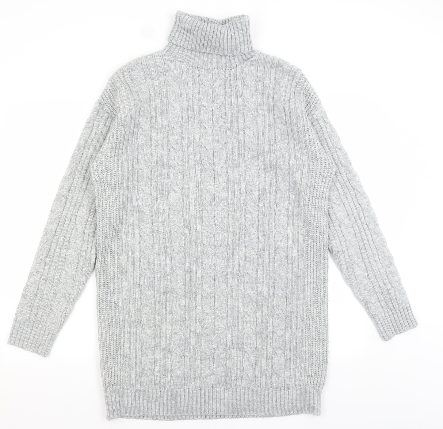 Papaya Womens Grey   Jumper Dress  Size M