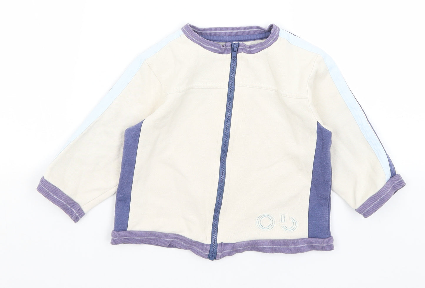 TU Baby Beige   Full Zip Jumper Size 18-24 Months