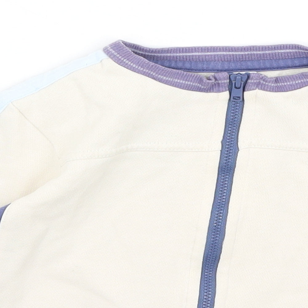 TU Baby Beige   Full Zip Jumper Size 18-24 Months