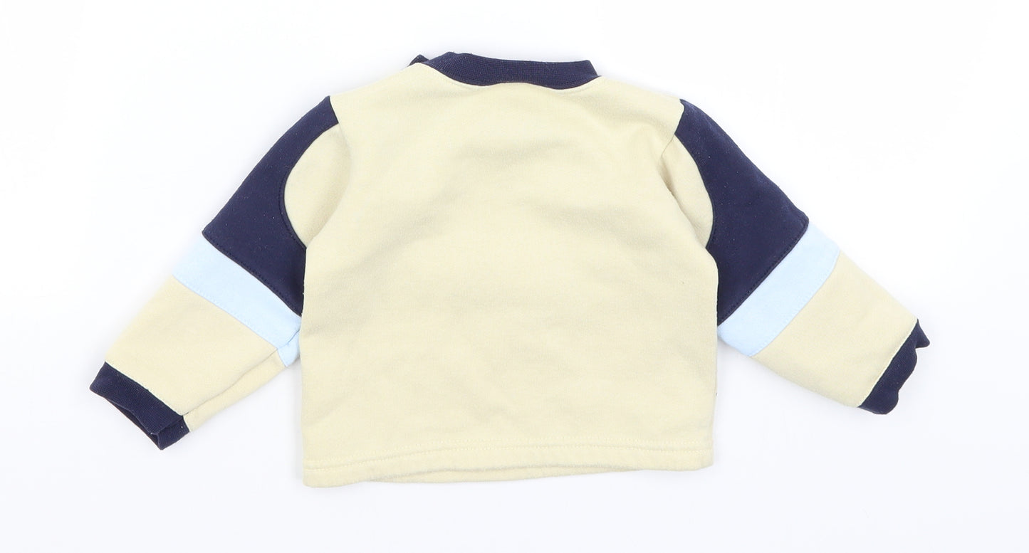 Baby Ma Baby Beige   Pullover Jumper Size 6-9 Months  - Little Traveler