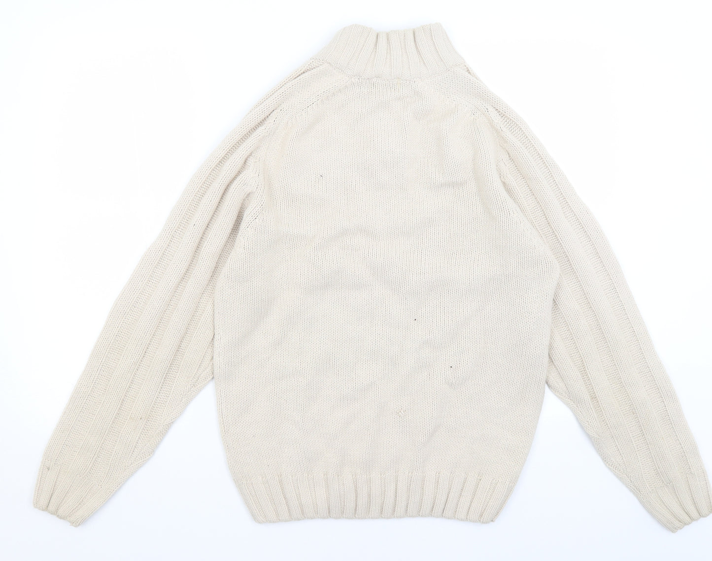 South Bay Mens Beige   Pullover Jumper Size S