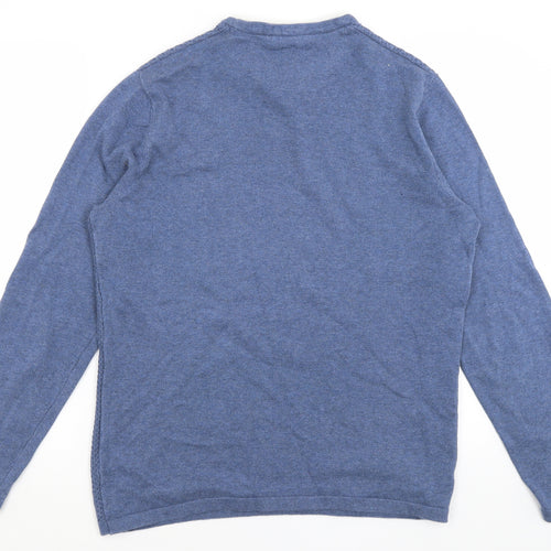 George Mens Blue   Pullover Jumper Size S