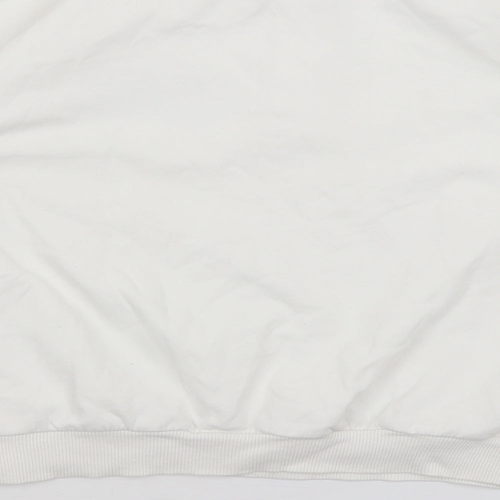 H&M Girls White   Pullover Jumper Size 14-15 Years