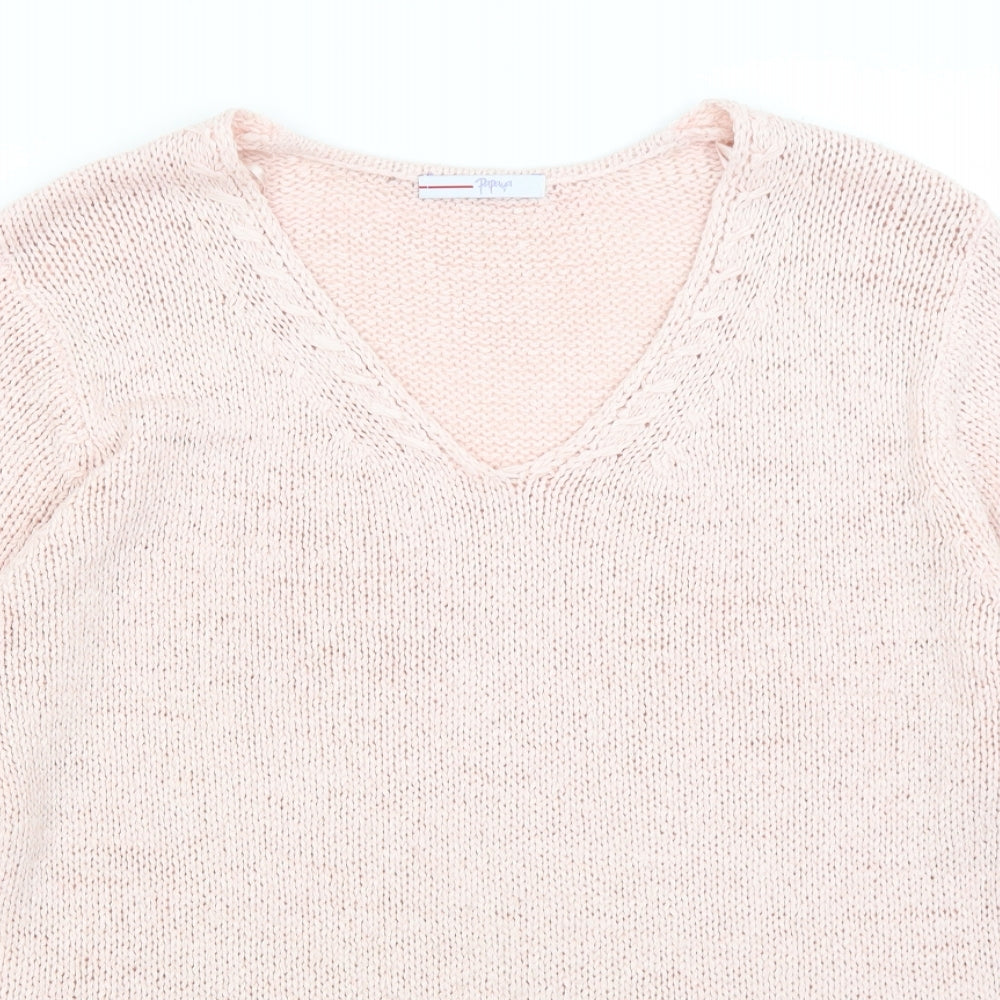 Papaya Womens Pink   Pullover Jumper Size 20
