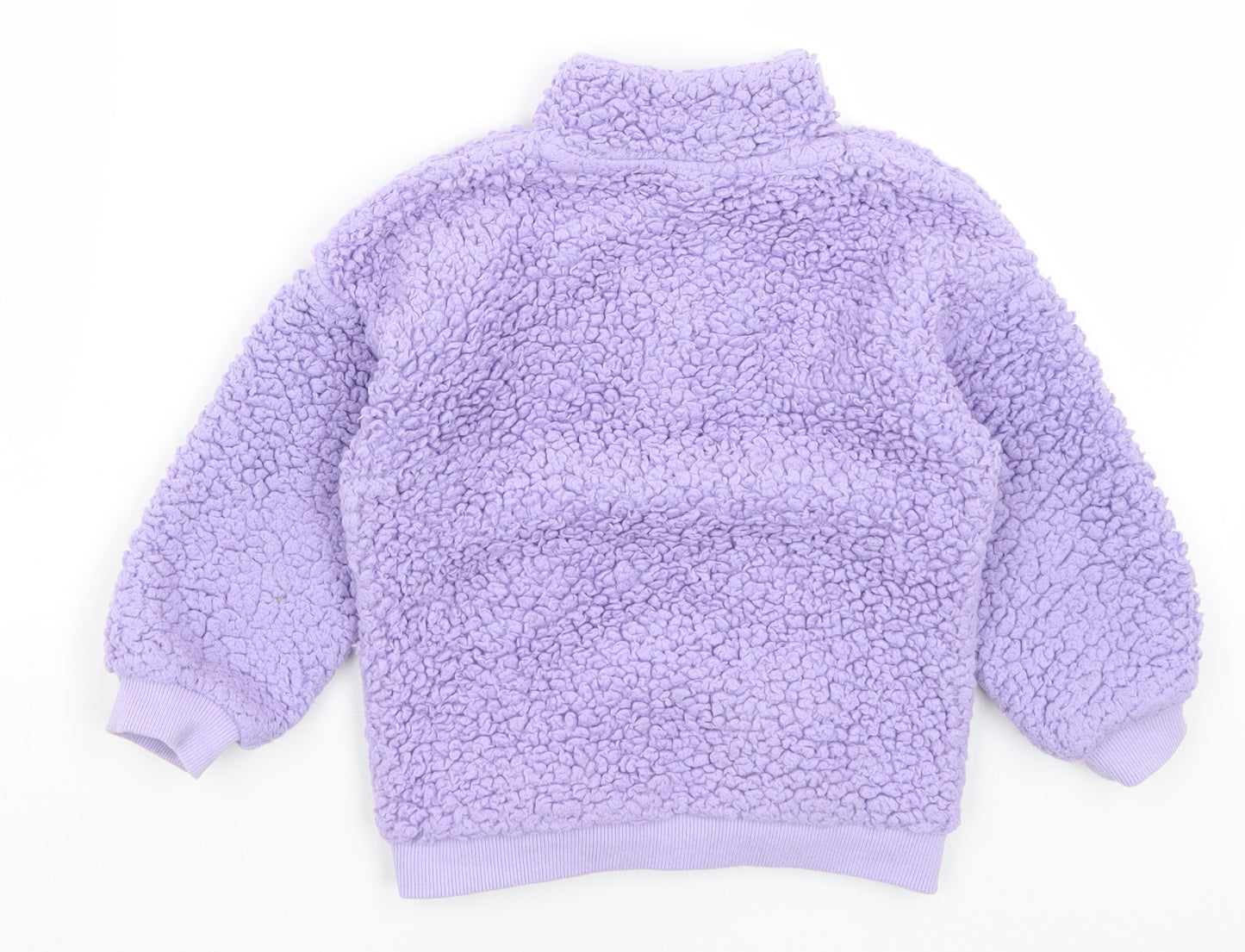 TU Girls Purple   Pullover Jumper Size 4 Years