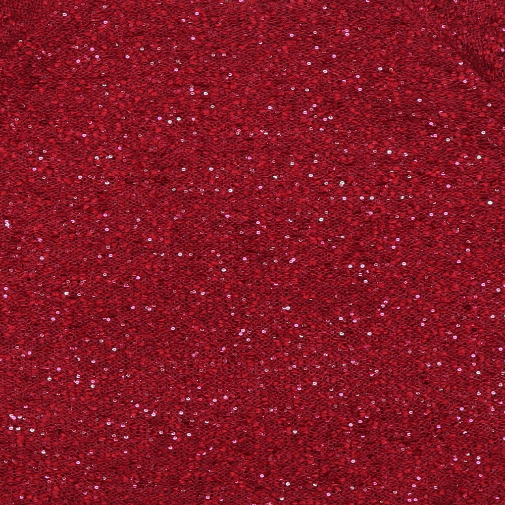 David Emanuel Womens Red   Pullover Jumper Size XL