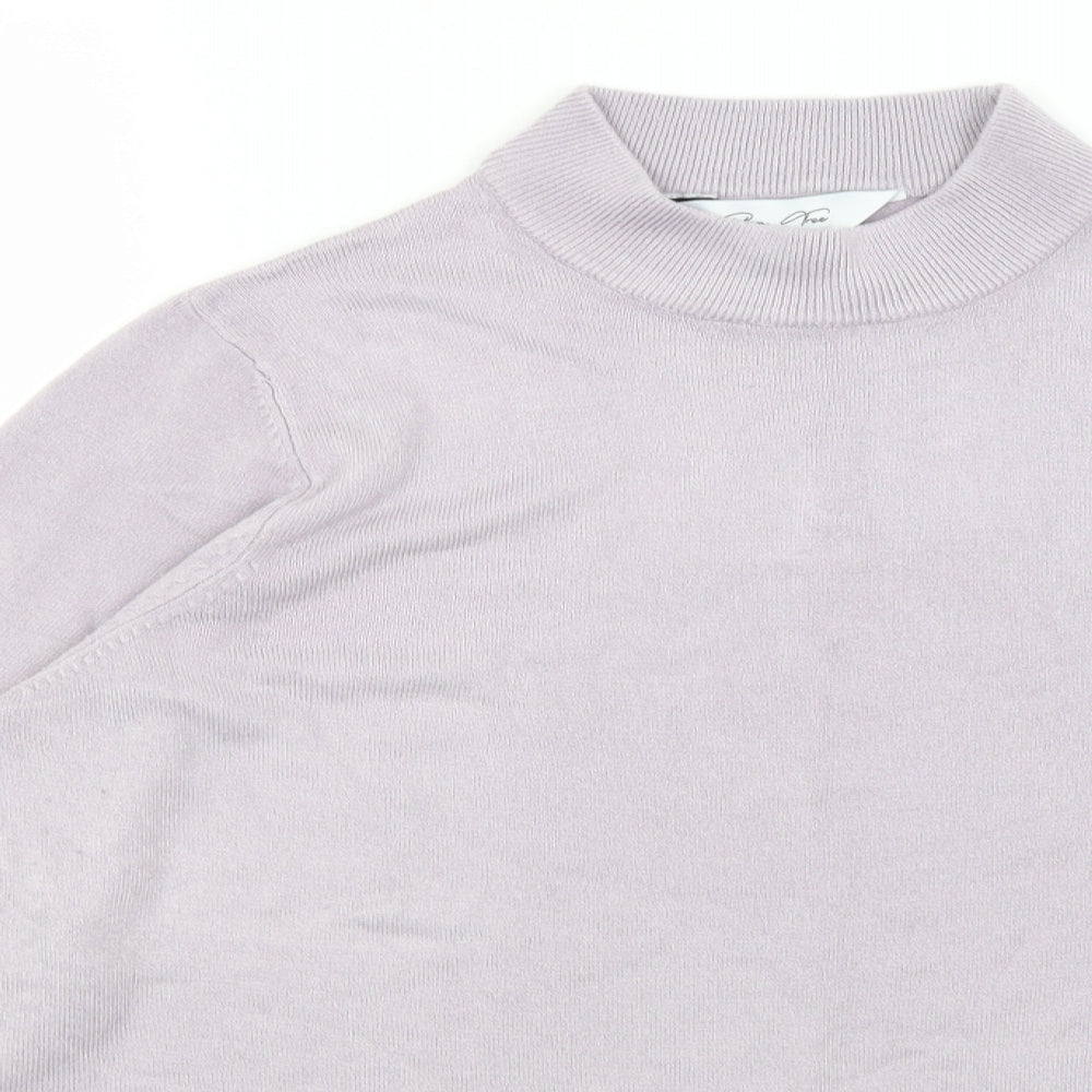 Plum Tree Womens Purple   Pullover Jumper Size L