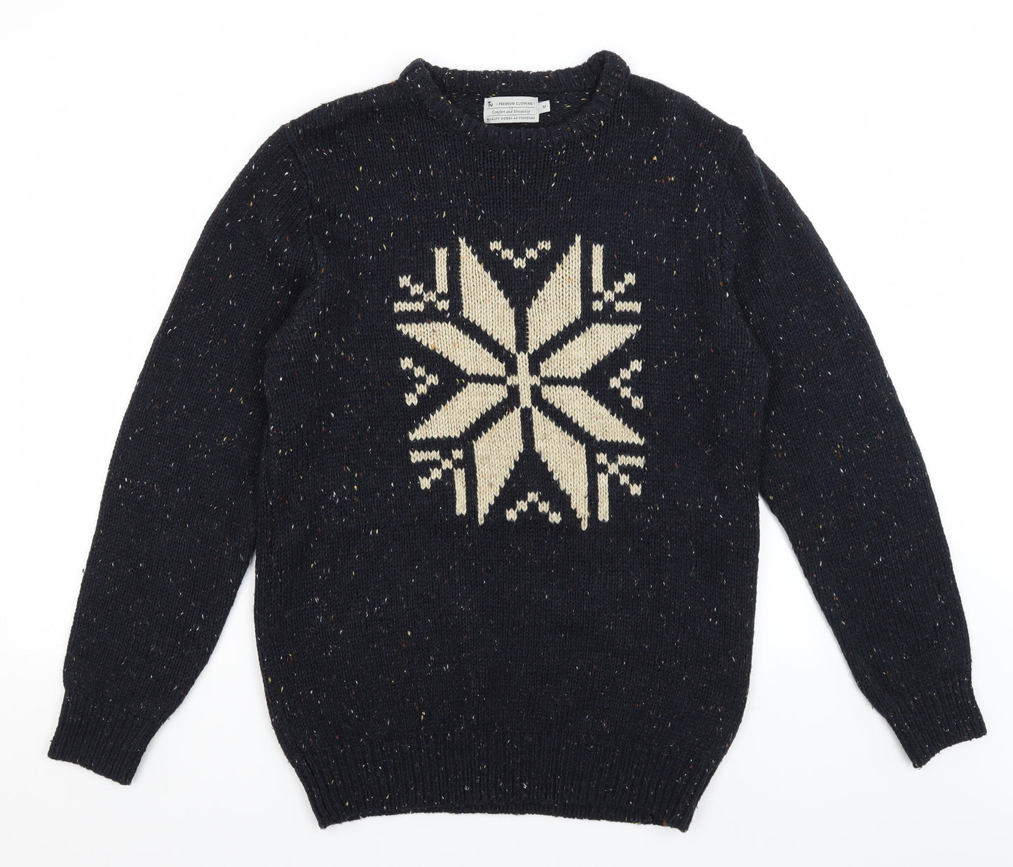 TU Mens Blue   Pullover Jumper Size M