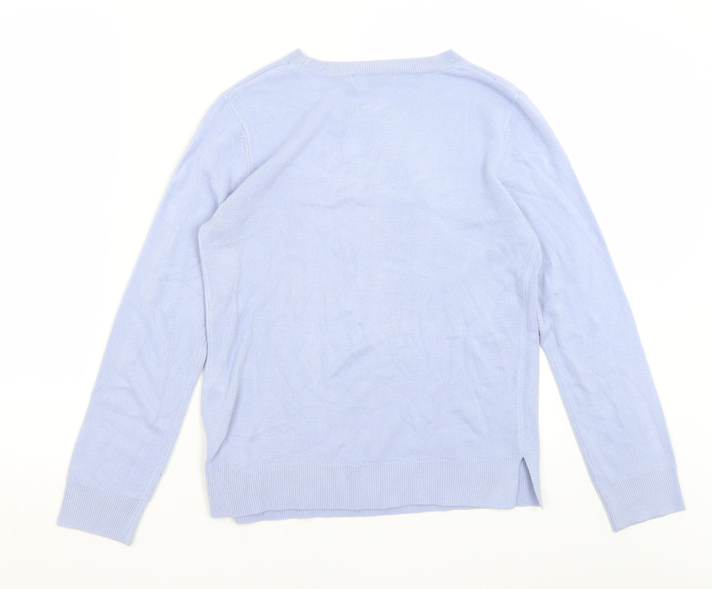 M&S Womens Blue   Pullover Jumper Size 12